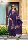 Ajmera By Karissa Viscose Mal Chanderi Kurti With Bottom Dupatta 